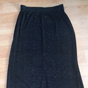 Long shimmering Dress Skirt